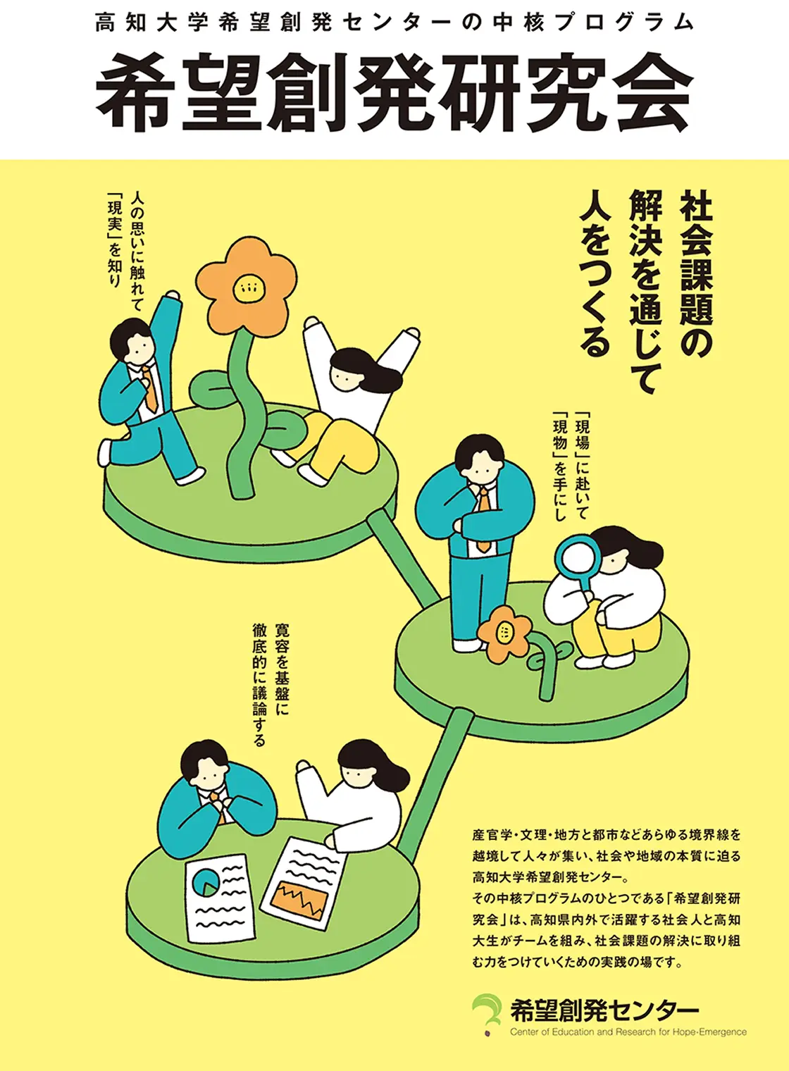 希望創発研究会総合案内パンフレット